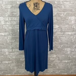Milk Nursingwear Faux Wrap Nursing Dress